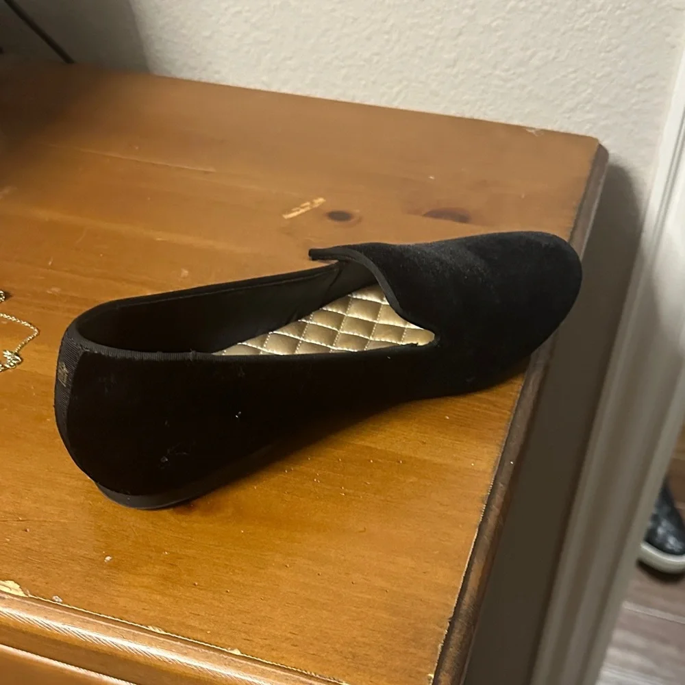 Birdies Black Velvet Flats - Picture 5 of 6
